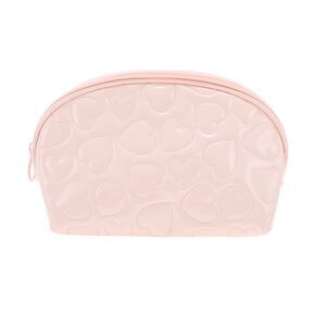 Shell Shape Heart Makeup Bag Pink